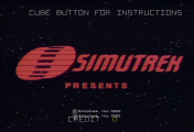 Cube Quest attract mode: Simutrek logo